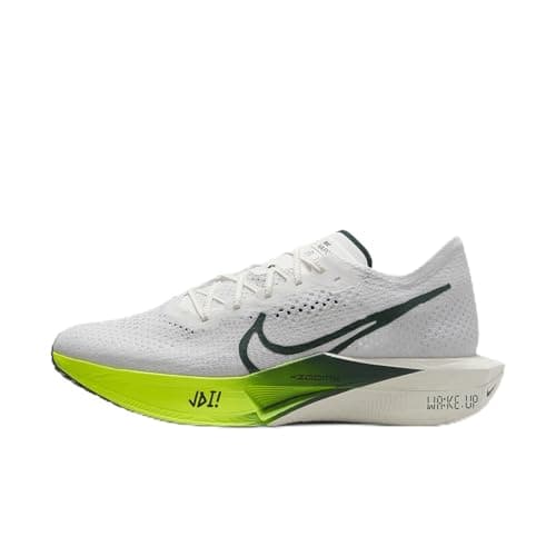 Nike Vaporfly 3 Men's Road Racing Shoes (FZ4017-100, White/Volt/Sail/Pro Green) Size 8