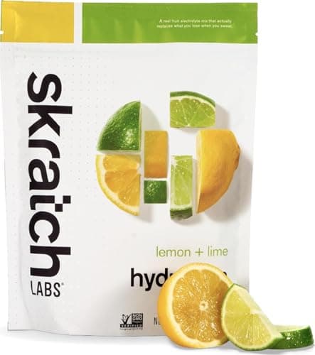 Skratch Labs Hydration Sports Drink Mix, Lemon Lime, 20 Servings